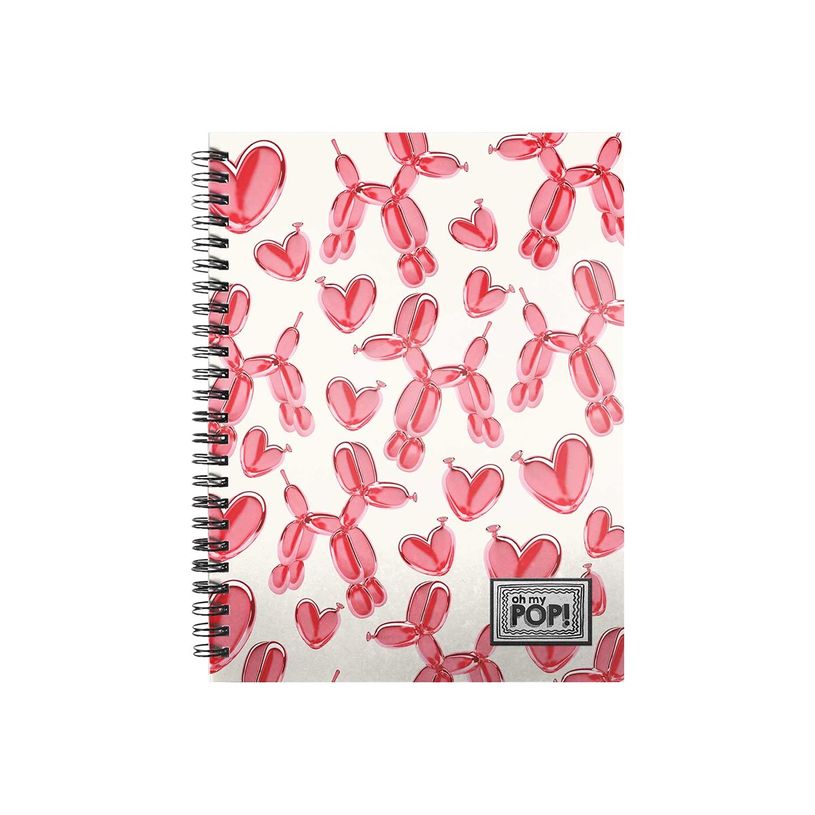 8445118010893-Oh My Pop Globoniche S - Cahier A4 - petits carreaux - Karactermania-P_400006882_1-0