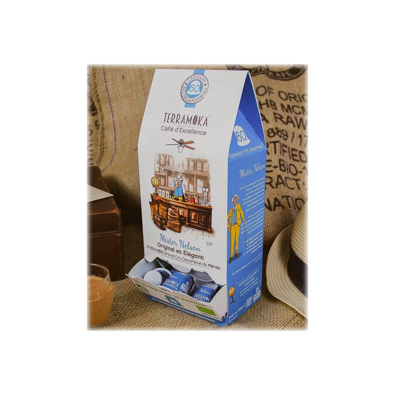 3760264902355-Terramoka Mister Nelson - 60 capsules de café type Nespresso - arabica décaféiné-P_400007570_3-2