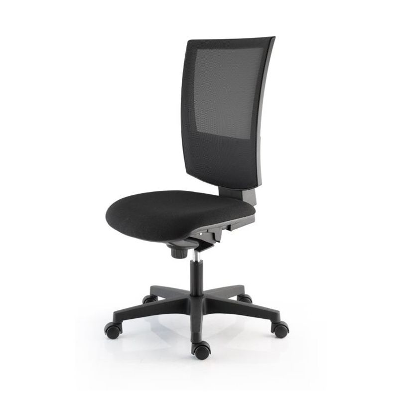 3660916012398-Fauteuil de bureau KILIMA - accoudoirs en option* - noir-P_400007831_2-1
