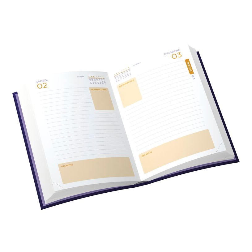3147280208683-Agenda Oxford &Me - 1 semaine sur 2 pages - 10 x 15 cm - disponible dans différentes co-P_400009506_13-12