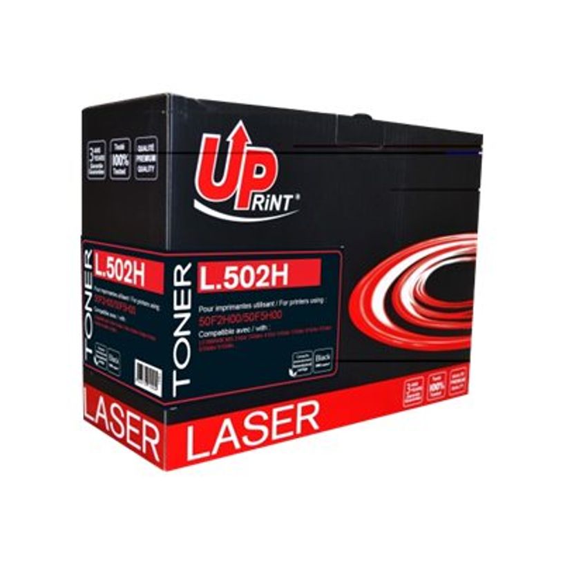 3584770713584-Cartouche laser compatible Lexmark 502H - noir - Uprint-P_400010014_1-0