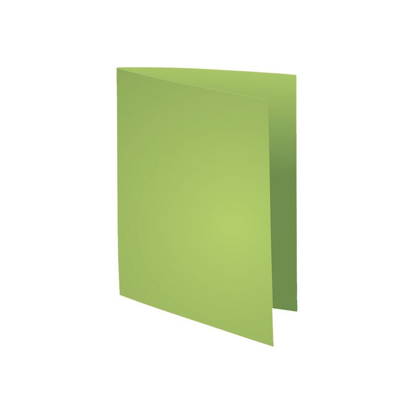 3288581601138-Exacompta Flash - 5 Paquets de 100 Chemises - 220 gr - vert tilleul-P_400010849_2-1
