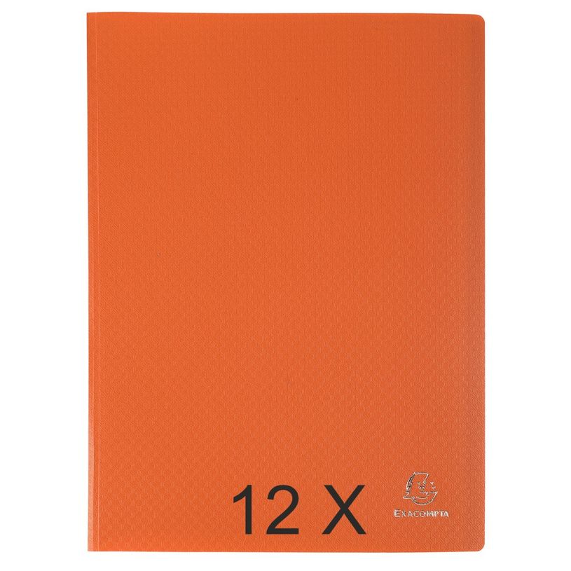 3130632883249-Exacompta Opak - 12 Porte vues - 60 vues - A4 - orange-P_400011722_1-0