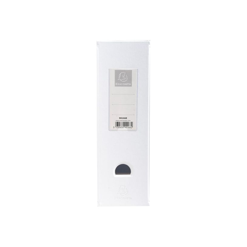 3130632901660-Exacompta - 10 Porte-revues polypro - dos 100 mm - blanc - livrés à plat-P_400011939_2-1