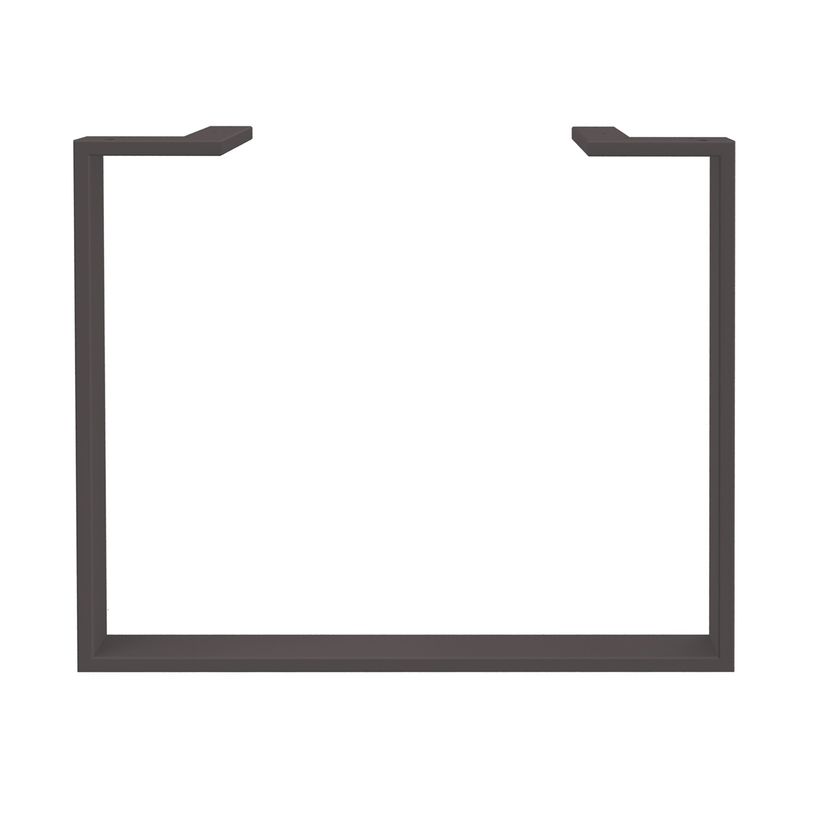 0404000123965-Bureau vague symétrique LOFTER - L180 cm - Plateau imitation Erable - pied Carbone-P_400012396_3-2