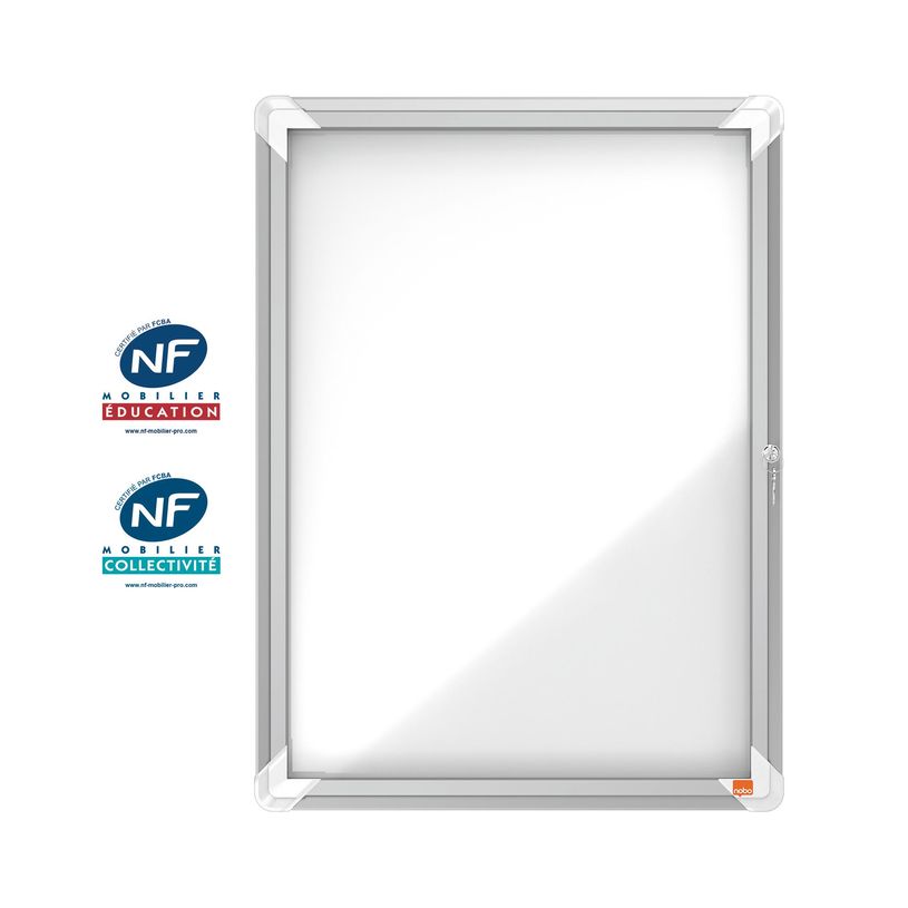 5028252063920-Nobo - Vitrine d'affichage - 4 feuilles A4 - surface magnetique - porte battante - 49,3 x 66,7 x 4,3 cm--0