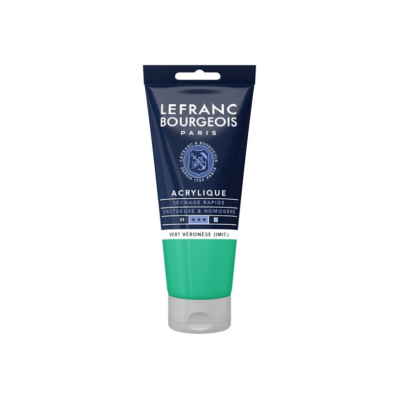 3013643004646-Lefranc Bourgeois - Peinture acrylique - vert Véronèse (imit.) - 80 ml-P_405111401_1-0