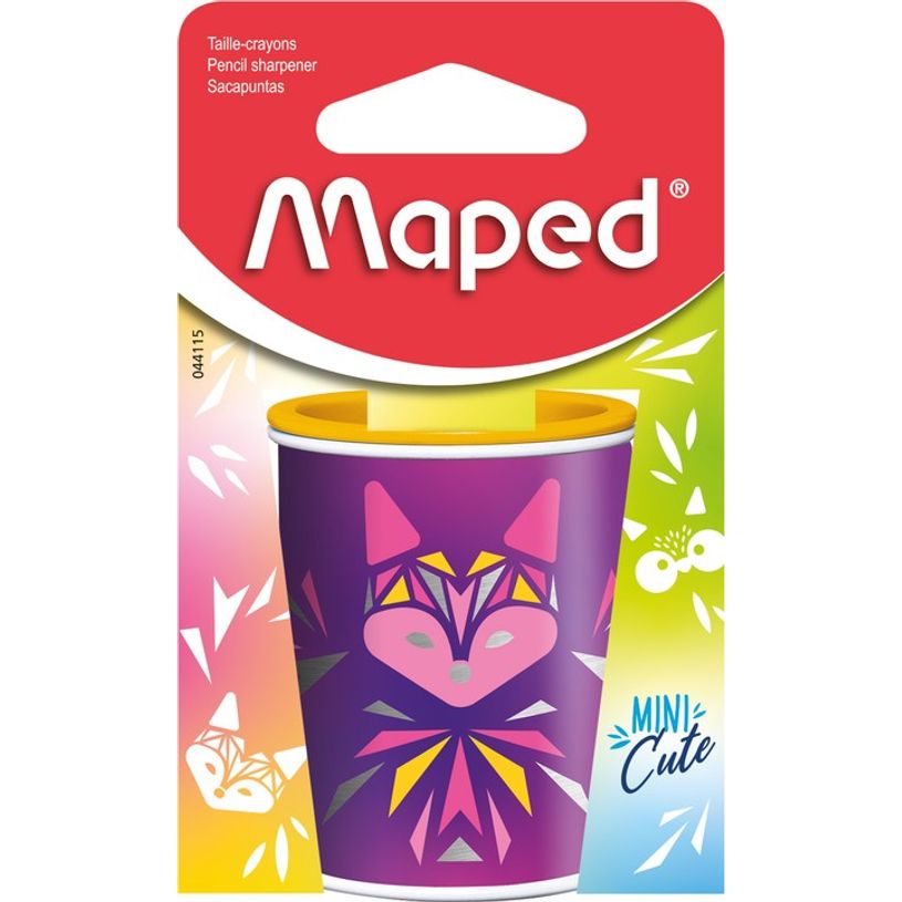 3154140441159-Maped Mini Cute - Taille crayon canette (blister) - 2 trous - disponible dans différentes-P_405113707_1-0