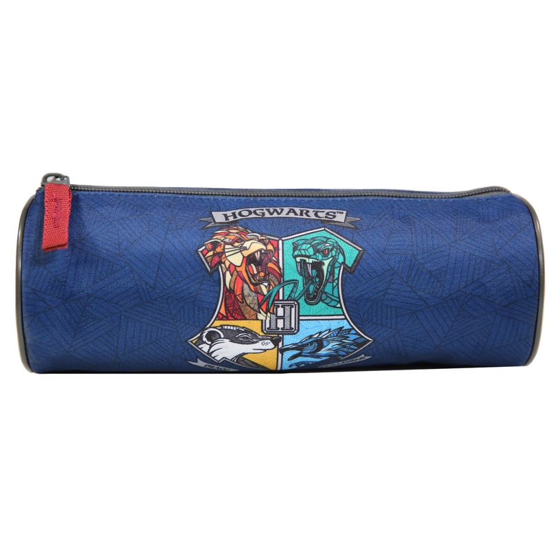 3666311005065-Trousse ronde Harry Potter - 1 compartiment - bleu - Bagtrotter-P_405114061_1-0
