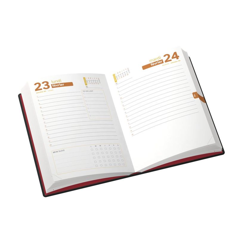 3147280121135-Agenda L'Étudiant Manifeste - 1 jour par page - 15 x 20 cm - noir - Hamelin-P_405115736_3-1
