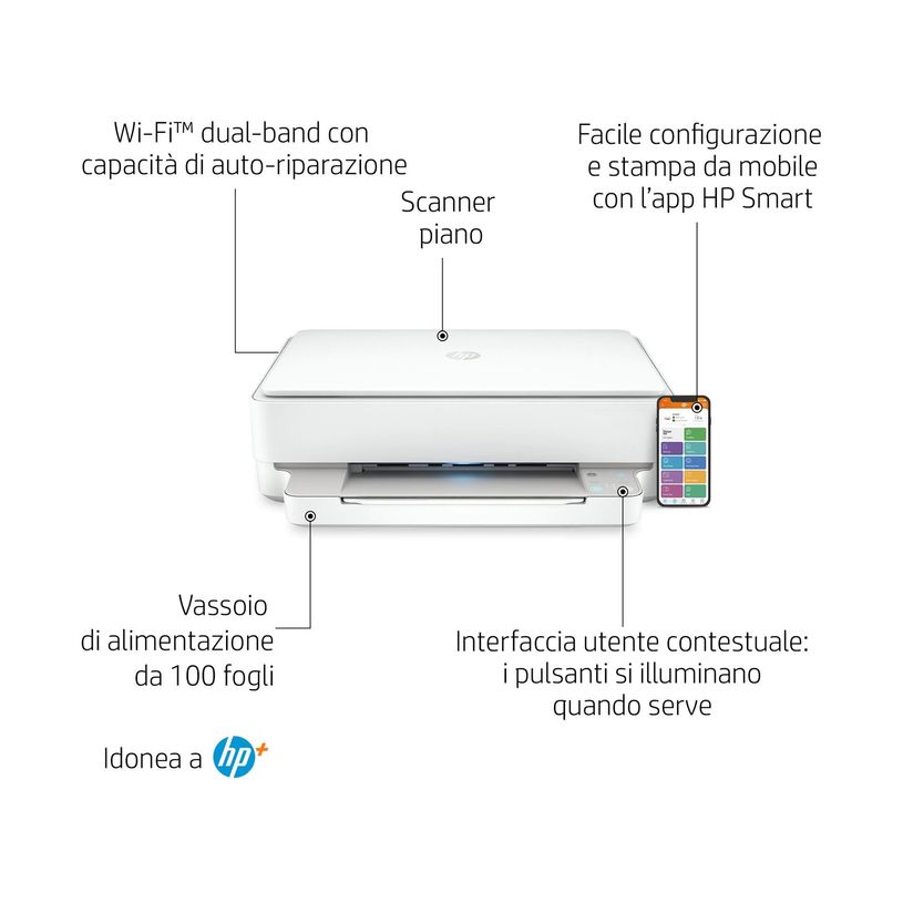 195161624940-HP Envy 6022E All-in-One - imprimante multifonction jet d'encre couleur A4 - Wifi, USB, él-P_405116780_8-5