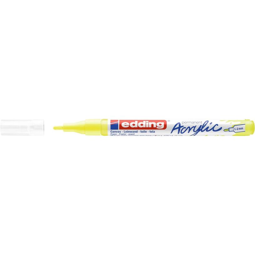 4057305028037-Edding 5300 - Marqueur acrylique - jaune fluo-P_405117091_3-2