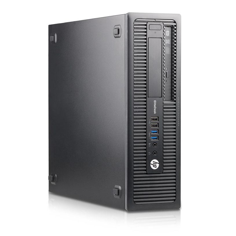3700892008364-HP EliteDesk 800 G1 - Ordinateur de bureau reconditionné grade A - SFF i7-4770 - 8Go RAM - 250Go SSD + 500Go HDD-P_405118325_2-1