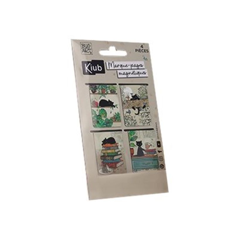 3700572762463-Kiub Bug Art Chaton - 4 marque-pages magnétiques-P_405118485_1-0