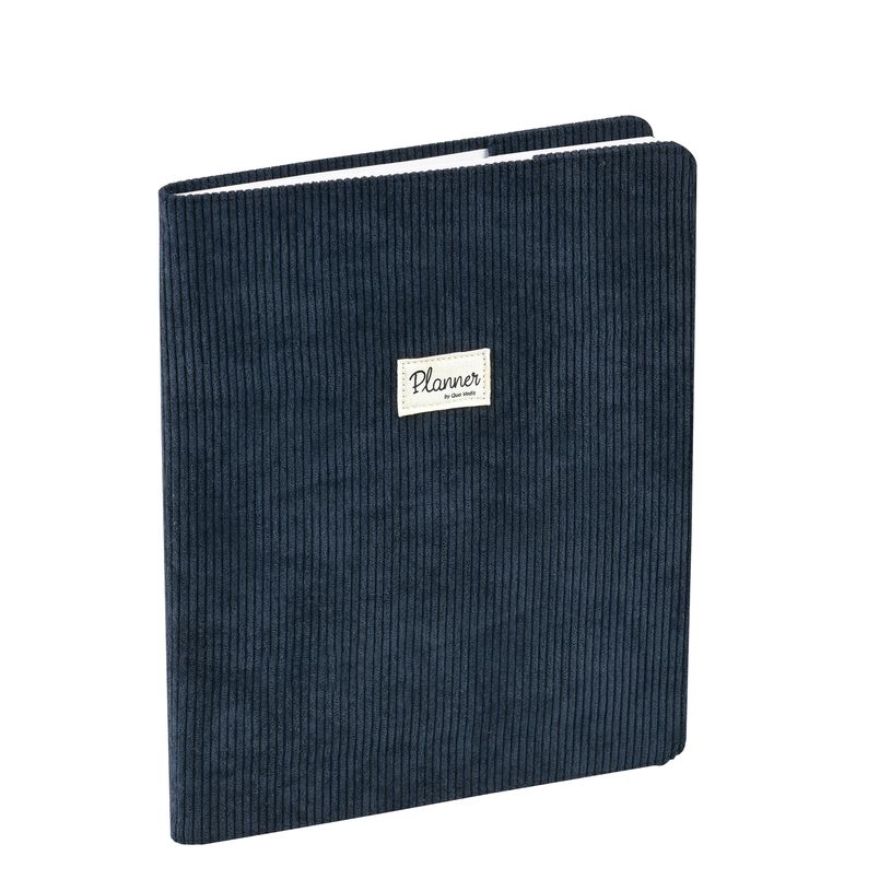 3371010487370-Agenda Colette President avec répertoire - 1 semaine sur 2 pages - 21 x 27 cm - bleu mari-P_405120734_1-0
