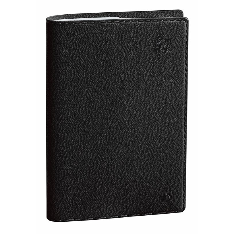 3371010474912-Agenda Equology President avec répertoire - 1 semaine sur 2 pages - 21 x 27 cm - noir - Q-P_405120784_1-0