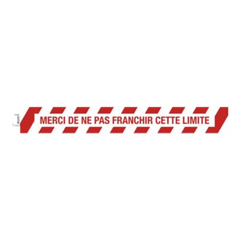 3130630671183-Exacompta - Panneau de signalisation adhésif au sol - Merci de ne pas franchir cette limit-P_405121353_3-0