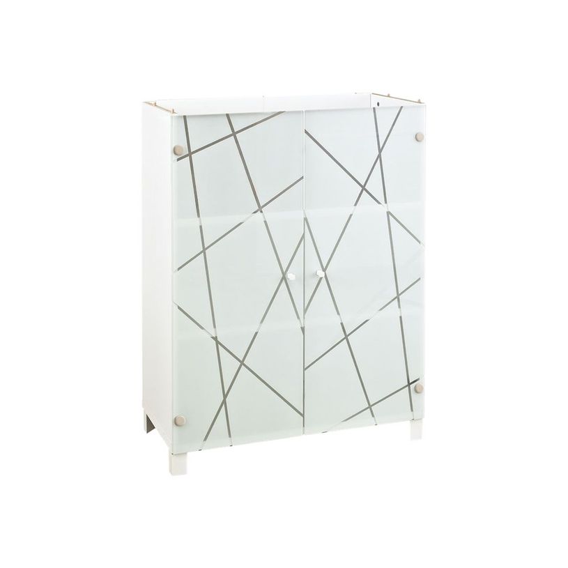 3483600215239-Rangement mi-hauteur SUNDAY - L80 x H114 x P42 - portes en verre-P_405124456_1-0