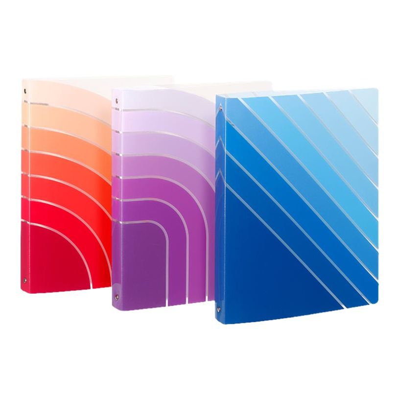 3135252183243-Viquel Chromatic - Classeur 4 anneaux - Dos 35 mm - A4 - pour 250 feuilles - disponible en-P_405128622_1-0
