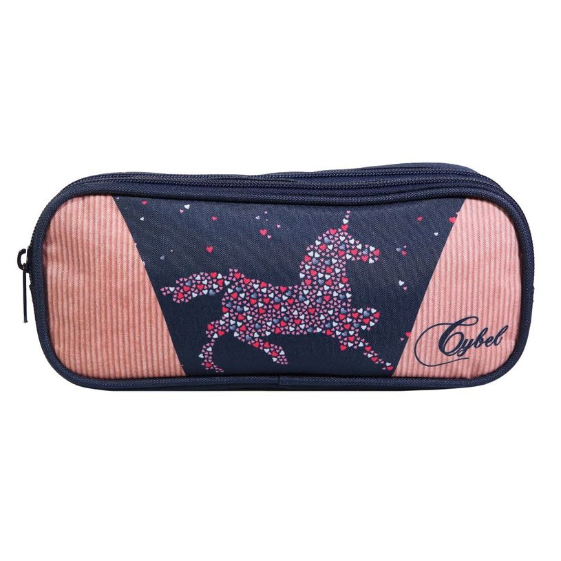 3666311012025-Trousse rectangulaire Cybel - 2 compartiments - bleu/velours - Bagtrotter-P_405128897_1-0