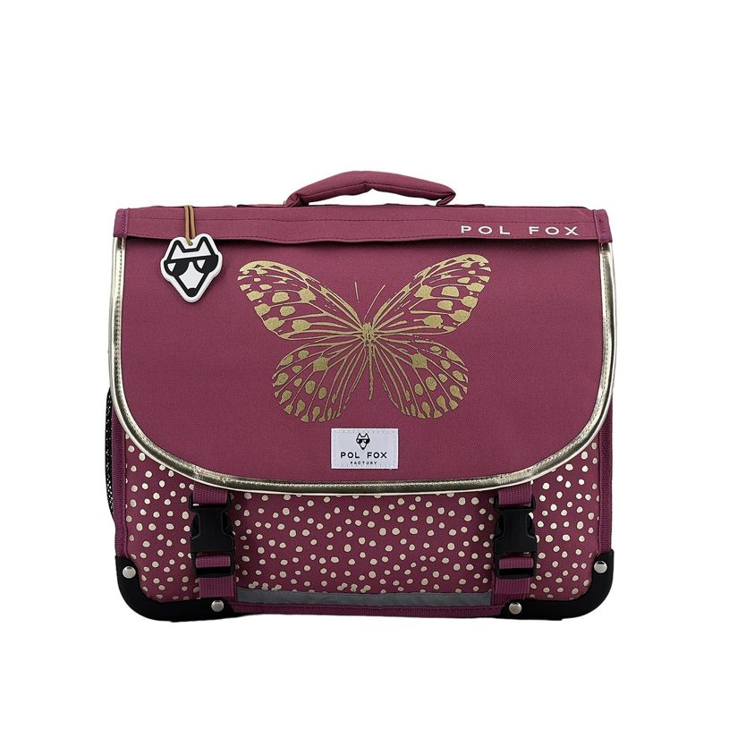 3663842007599-Cartable réversible Butterfly 35 cm - 1 compartiment - papillon - Pol Fox-P_405129091_2-1