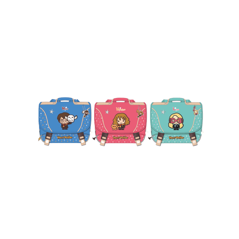 3661507523743-Cartable Harry Potter Chibi 35 cm - 1 compartiment - différents modèles disponibles - Ki-P_405129256_1-0