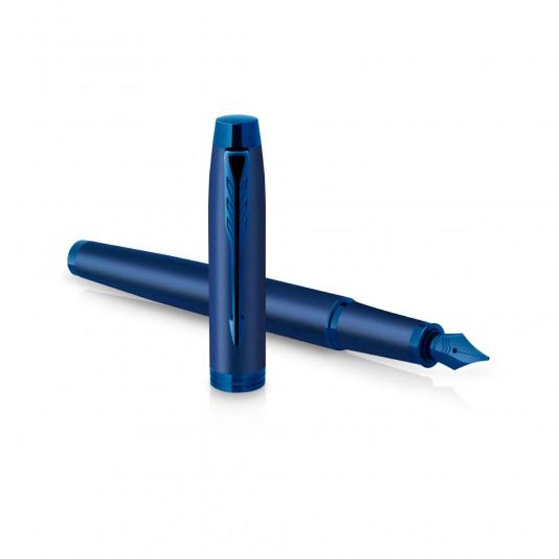 3026981729645-Parker IM Monochrome - Stylo plume bleu - pointe moyenne-P_405130107_1-0