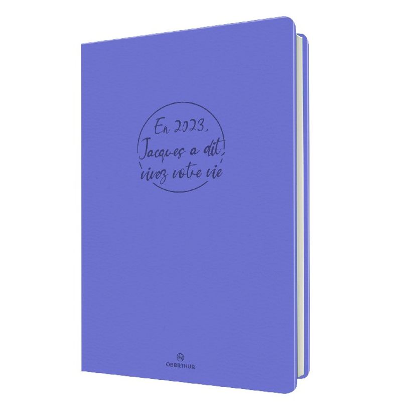 3664447145846-Agenda Camelia 15 - 1 semaine sur 2 pages - 10 x 15 cm - lilas - Oberthur-P_405132008_1-0