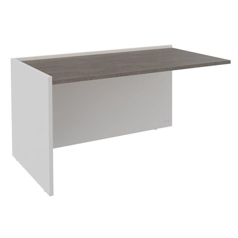 3253310268340-Banque d'accueil Module de départ bas OLA - L122,5 x H75,5 x P82,5 cm - structure blanc p-P_405132552_1-0