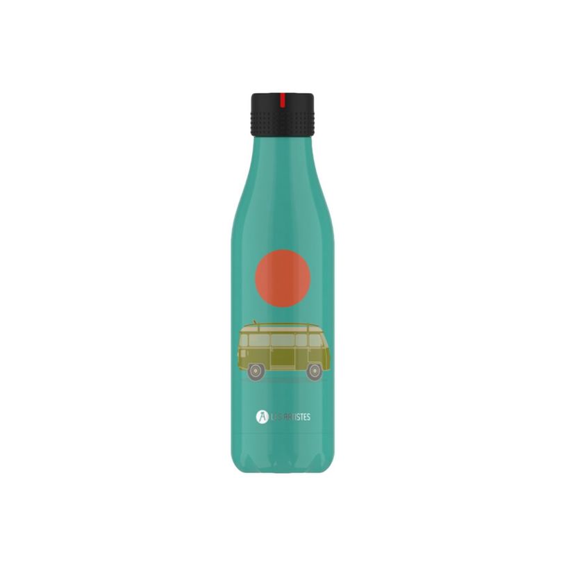 3614300042515-Les Artistes Paris - Gourde Bouteille isotherme 500 ml - West Coast - acier inoxydable-P_405133587_1-0