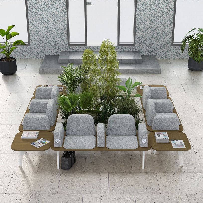 3253310179646-Table d'extension ou intermédiare ILO - L67xP114 cm - pieds carbone - structure chêne cl-P_405134640_4-3