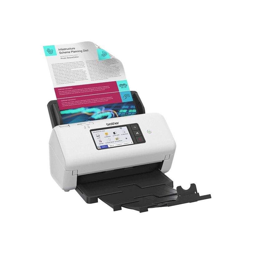 4977766814713-Brother ADS-4700W - scanner de documents A4 - USB 3.0 - 1200 ppp x 1200ppp - 40ppm-P_405137746_9-9