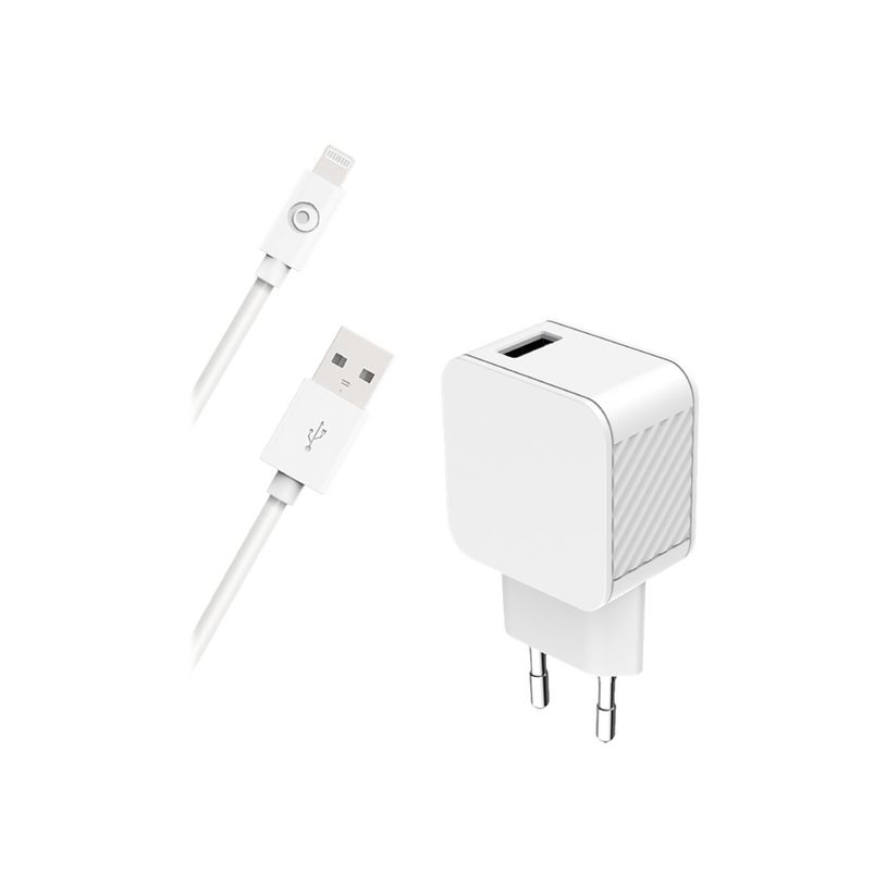 3571211495451-BigBen Connected - Chargeur secteur pour smartphone + câble USB A/Lightning - 1,2m - blan-P_405141689_2-0