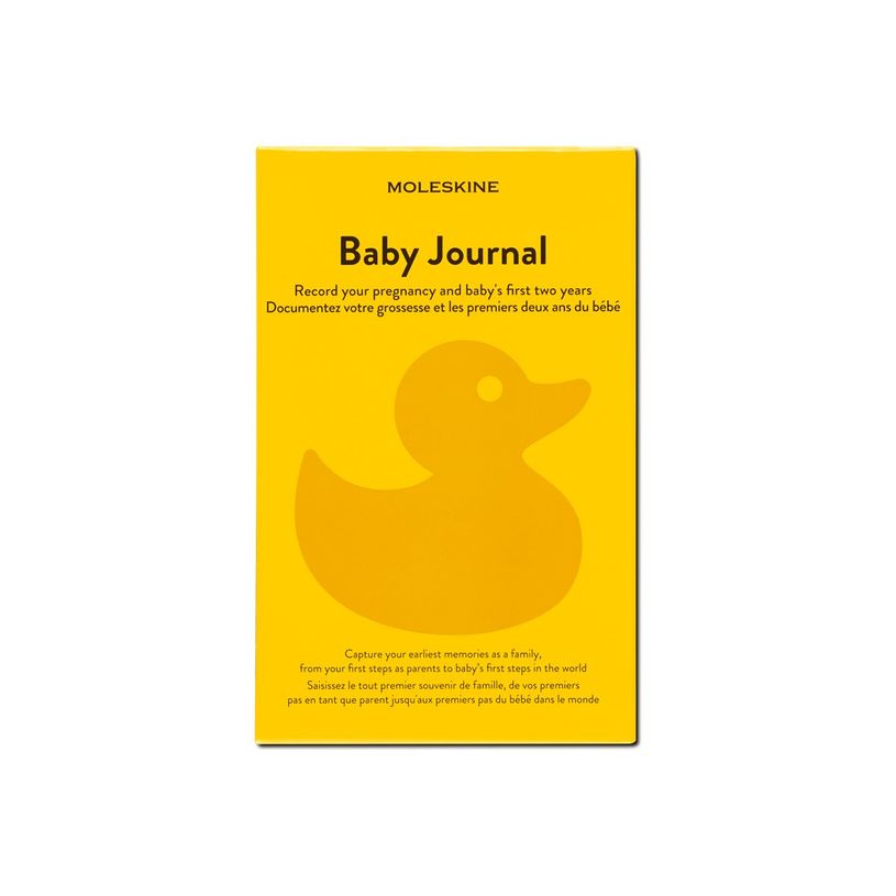 8058647620251-Moleskine Passion - journal de bébé - 13 x 21 cm -  400 pages - jaune-P_405145304_4-0