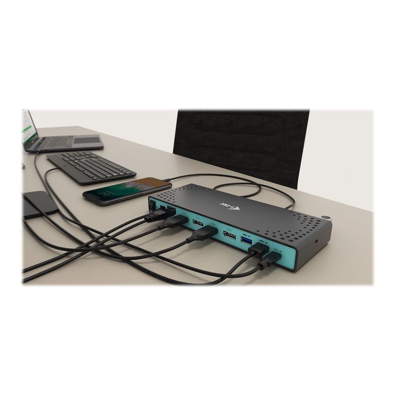 8595611702754-i-Tec - Station d'accueil - USB-C 3.1 / Thunderbolt 3 - 2 x HDMI, 2 x DP - GigE - Europe-P_405145445_8-6