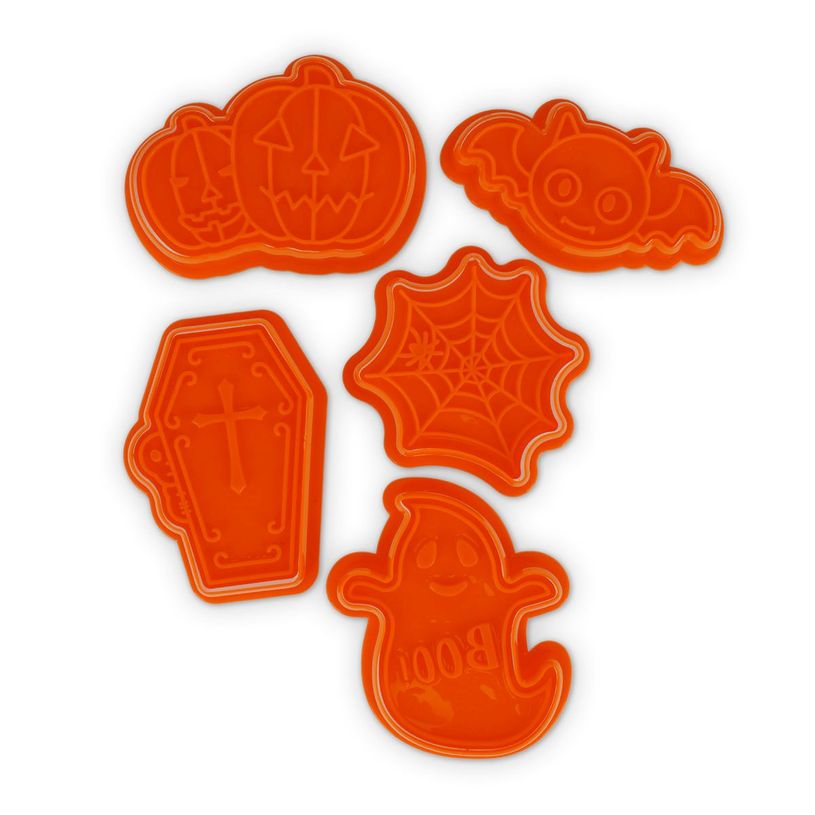 8052694002503-Legami - Set de 5 emporte-pièces avec tampons à biscuits - Accessoire pâtisserie original--0