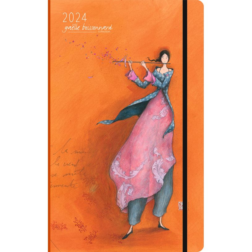 3494150149370-Agenda G. Boissonnard Flûtiste - 1 semaine sur 2 pages - 13 x 21 cm - Aquarupella-P_405150109_1-0