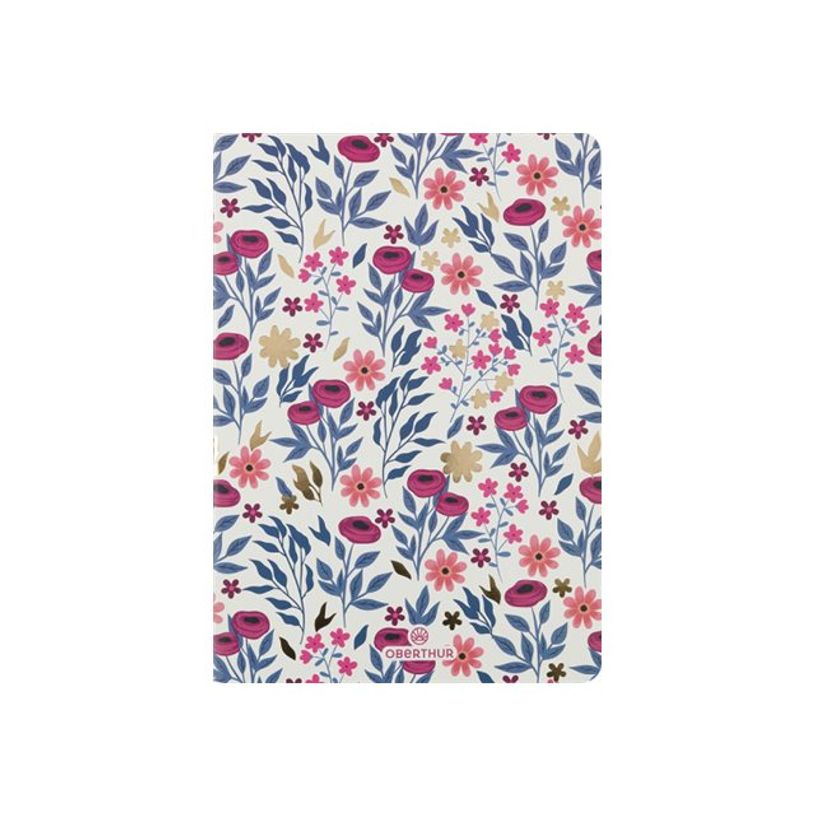 3664447153018-Oberthur Salto - Carnet de notes souple - A6 - 128 pages - anémone-P_405152226_1-0