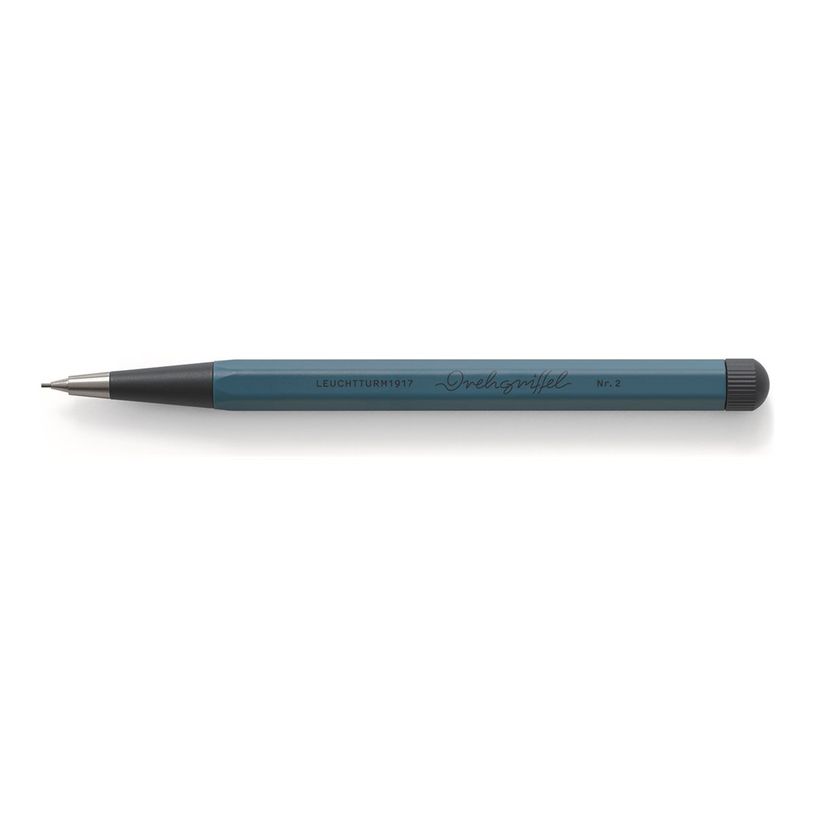 4004117616280-Leuchtturm1917 Drehgriffel Nr. 2 - Porte-mine - HB - bleu gris-P_405155555_1-0