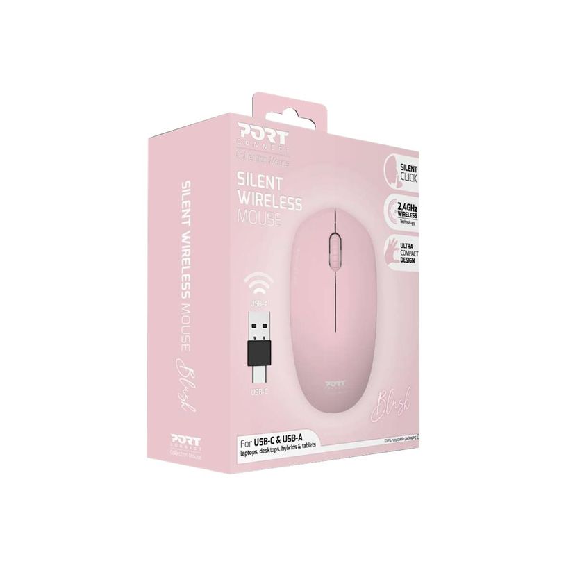 3567049005412-PORT Connect - Souris sans fil - rose-P_405156471_3-4