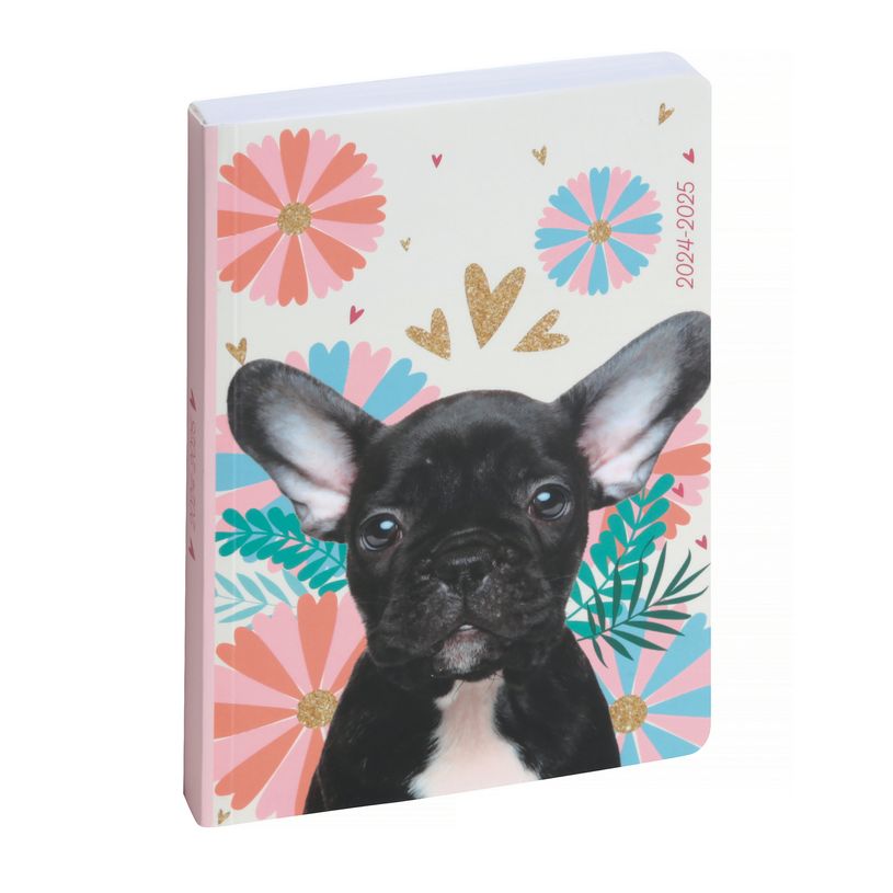 3660942083911-Agenda Animaux - 1 jour par page - 12 x 17 cm - chiot - Exacompta-P_405161341_1-0
