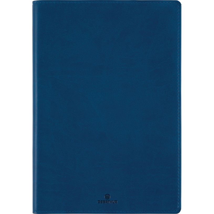 3664447169347-Agenda à spirale Dayton - 1 semaine sur 2 pages - 17 x 24,5 cm - bleu marine - Oberthur-P_405162158_1-0