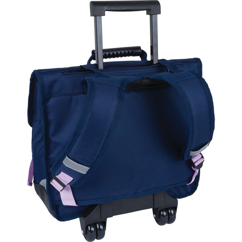 3664447172033-Cartable à roulettes Lola Espeleta - 2 compartiments - Oberthur-P_405162344_2-1
