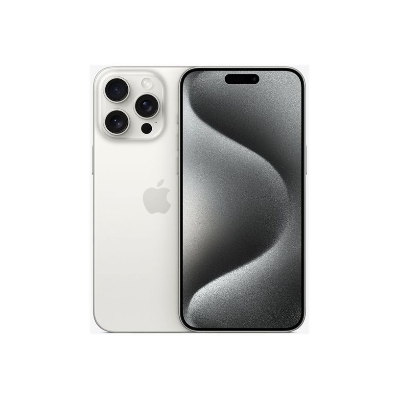 0195949049156-Apple iPhone 15 Pro Max - Smartphone 5G - 8/512 Go - blanc titane-P_405163031_1-0