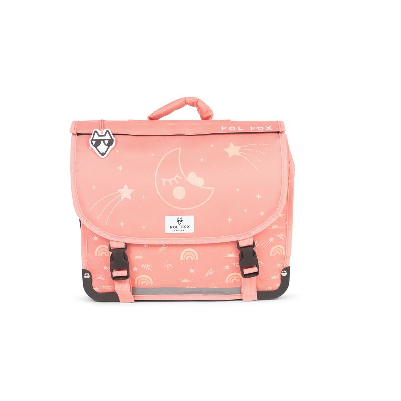 3663842008053-Cartable réversible Moonlight - 38 cm - 2 compartiments - rose - Pol Fox-P_405164596_2-1