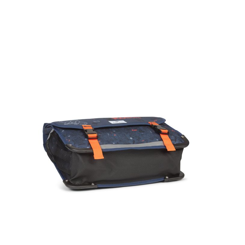 3663842008435-Cartable maternelle réversible Robot - 35 cm - 1 compartiment - bleu - Pol Fox-P_405164611_7-6