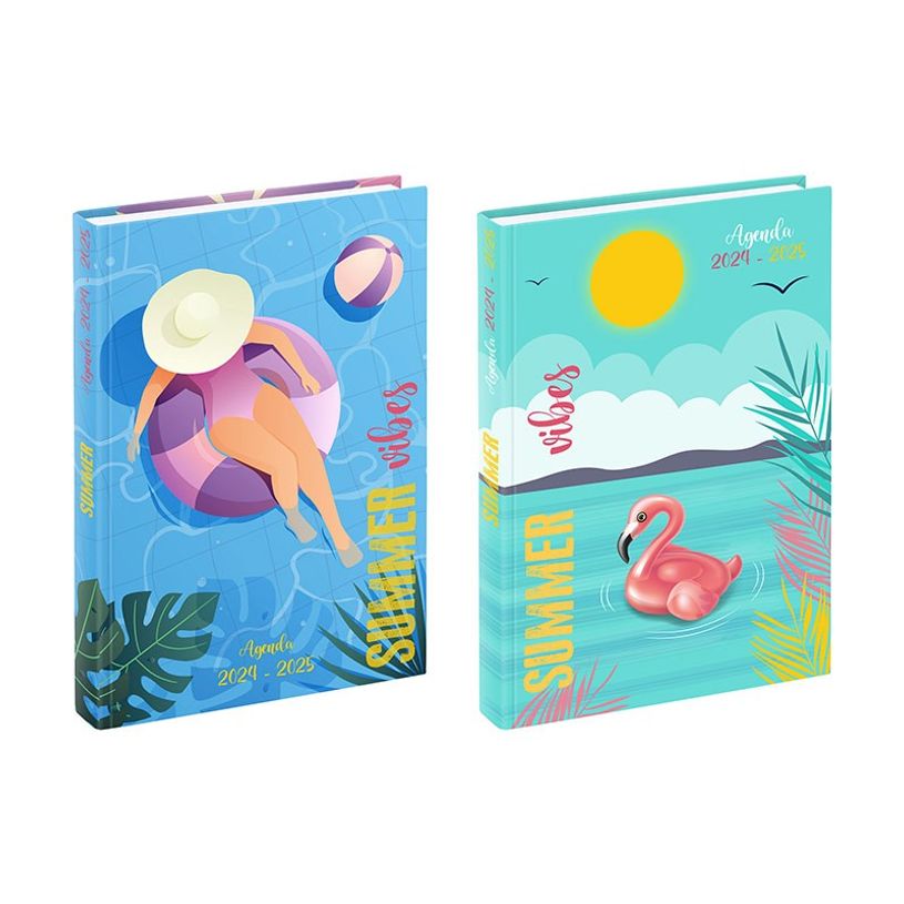 3135257453921-Agenda Summer Vibes - 1 jour par page - 11 x 17 cm - différents modèles disponibles - Vi-P_405165313_1-0