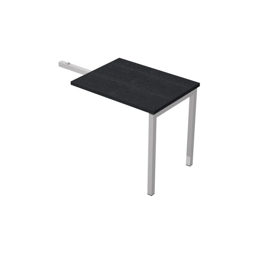 7331920002007-Retour direct pour Bureau Trend pieds métal arche - L140 - plateau imitation frêne noir-P_405165757_1-0