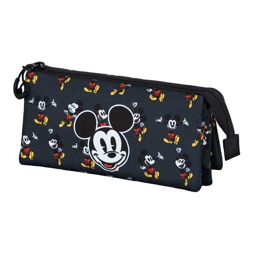 8445118064261-Mickey mouse - Trousse - triple - Ripstop - noir - Mickey Mouse Looks-P_405182306_2-1