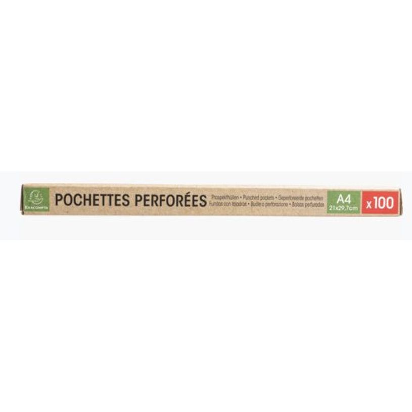 3130630053200-Exacompta Forever Opak - pochette perforée - pour A4 - crystal translucide (pack de 100)-P_405184172_3-2